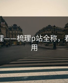 一手整理——梳理p站全称，看完就会用