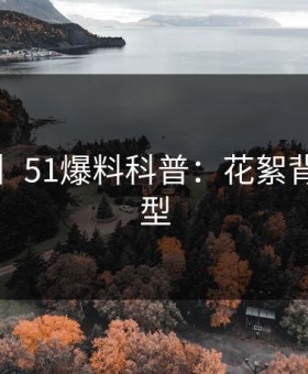 【震惊】51爆料科普：花絮背后3种类型